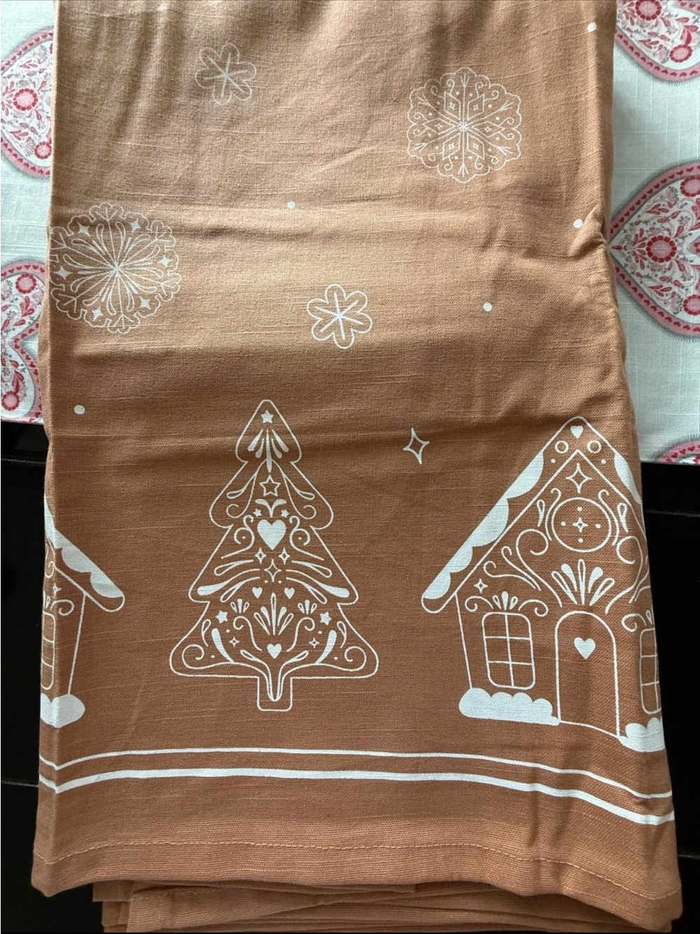 Merry Moments Gingerbread Tablecloth New *Limited Edition*